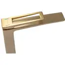 Смеситель для умывальника (раковины) REA PARKER BRUSHED GOLD высокий (REA-B4810)