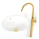 Rea Ortis Gold Змішувач для раковини, золотий (REA-B4890)