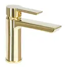 Смеситель для раковины (умывальника) REA  ARGUS GOLD золотой низкий (REA-B6212)