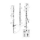 Смеситель на борт ванны, однорычажный Grohe Eurocube (цвет - хром) (19966000)