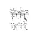 GROHE Смеситель на борт ванны Eurostyle (цвет - хром) (23048002) фото 3 Aquada.com.ua