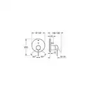 Змішувач для ванни GROHE Essence, бронза (24058GN1)