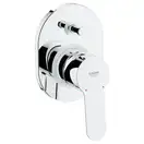 Смеситель для ванны/душа Grohe Bau Edge (цвет - хром) (29063000) фото 1 Aquada.com.ua