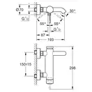 Смеситель для ванны Grohe Essence (33624DL1) фото 2 Aquada.com.ua