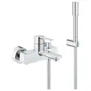 Смеситель однорычажный для ванны Grohe Lineare DN 15 (цвет - хром) с ручным душем (33850001) фото 1 Aquada.com.ua