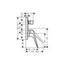 Hansgrohe Novus Смеситель для ванны, хром (71045180)
