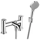 Смеситель на борт ванны Hansgrohe Vernis Blend (цвет - хром), с душевым гарнитуром (71461000) фото 1 Aquada.com.ua