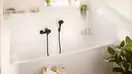 HANSGROHE Rebris S Смеситель для ванны, черный матовый (72440670)