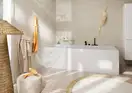Hansgrohe Tecturis S Змішувач на борт ванни, чорний матовий (73447670)