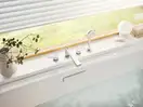 Змішувач для ванни та душу  на 4 отвори Pure$solid хром 344230575 KLUDI НІМЕЧЧИНА