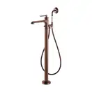 смеситель для ванны отдельностоящий Omnires Armance antique copper (AM5233ORB)