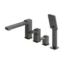 змішувач для ванни Omnires Slide на 4 отвори graphite (SL7732GR)