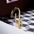 змішувач для ванни окремий Omnires Y brushed gold (Y1233GLB)
