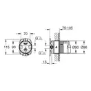 Grohe Rainshower Встраиваемая часть для душа (26483000)