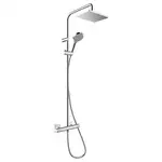 Душевая система с термостатом Hansgrohe Vernis Shape EcoSmart Green (цвет - хром) (26319000)