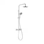 A-QAs  Dual Shower System з термостатом 6619505-00   KLUDI