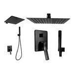 Душевой гарнитур REA SONIC BLACK черный (REA-P0369)