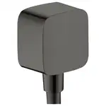 Шланговое під'єднання Hansgrohe FixFit E зі зворотним клапаном, Brushed Black Chrome (26457340)