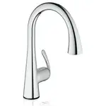 Сенсорный однорычажный смеситель для кухни 1/2 Grohe Zedra Touch (цвет - хром) (30219000)