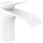 Змішувач для умивальника Hansgrohe Vivenis 80 з донним клапаном pop-up, білий (75010700)