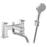 Смеситель на борт ванны Hansgrohe Vernis Shape (цвет - хром), с душевым гарнитуром (71462000)