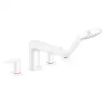 Hansgrohe Talis E Смеситель для ванны, белый матовый (71748700)
