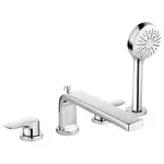 Змішувач для ванни та душу  на 4 отвори Pure$solid хром 344230575 KLUDI НІМЕЧЧИНА