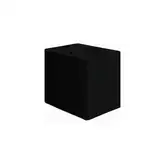 Біде підлогове Nic Design Cool 34,5х52х42 см, чорний глянець (004230008)