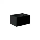 Біде підвісне Nic Design Cool 34х52х26 см, чорний глянець (004243008)