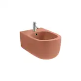 Біде підвісне Nic Design Ovvio 37,4х53х28,5 см, Fard глянець (004434072)