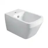 BB19/F87(F85)  (WHITE) Біде BB 19 підвісне, біле+Комплект кріплень F87(F85) до BB18/BB19 SIMAS ІТАЛІЯ (BB19/F87(F85)  (WHITE))