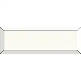 Декор настенный Almera Ceramica Frame White 7,5 х 22,5 см 466174