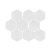 Мозаїка Heksagon Cambia White LAP 275x334x8 Cerrad (5902510806750)