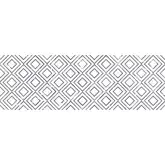 Декор настенный Geotiles Asaro Wau Blanco Glossy Rect 30 х 90 см 374084