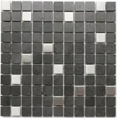 Мозаїка СМ 3027 С2 Graphite-Metal MATT 300x300x8 Котто Кераміка (СМ 325027)