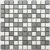 Мозаїка СМ 3030 С2 Gray-White 300x300x8 Котто Кераміка (СМ 325030)