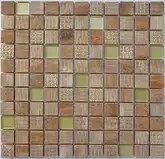 Мозаїка СМ 3040 С2 Brown-Gold 300x300x9 Котто Кераміка (СМ 325040)