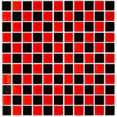 КОТТО КЕРАМІКА Мозаїка GM 4003 CC black/red m 300 х 300 х 4   ( 25 х 25 ) Кераміка Лео , Україна (GM 425003)