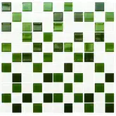 Мозаїка GM 4030 C3 Green D-Green M-White 300x300x4 Котто Кераміка (GM 425030)