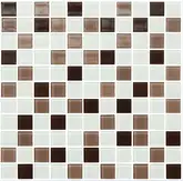 Мозаїка GM 4035 C3 Coffee M-Coffee W-White 300x300x4 Котто Кераміка (GM 425035)