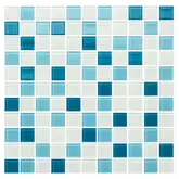 Мозаїка GM 4039 C3 Cerulean M-Cerulean W-White 300x300x4 Котто Кераміка (GM 425039)