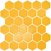 KOTTO Мозаїка HEXAGON H 6025 Dark Yellow 295х295х9 Кераміка Лео УКРАЇНА