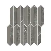 Мозаїка різана Noisy Whisper Graphite Mix MAT 27,4x29,8 код 9571 Ceramika Paradyz (M-C-274X298-1-NOIS.GTMX)