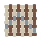 Мозаїка Modernizm Bianco Mix B 308,6x308,6x6 Paradyz (M-P-309X309-1-MODM.BIMXB)
