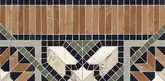 Декор Cenefa Samos Multicolor 217x435x9,5 Vives (413X)