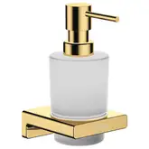 Дозатор рідкого мила, підвісний Hansgrohe AddStoris, Polished Gold Optic (41745990)