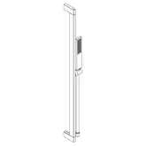 Hansgrohe Pulsify E Душевой гарнитур, черный матовый (24381670)