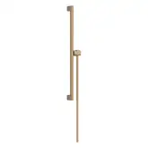 Hansgrohe Pulsify S Штанга для душа 65 см, шлифованная бронза (24402140)