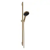 Душевой набор 130 3jet EcoSmart с душевой штангой S Puro 90 см Hansgrohe Rainfinity (цвет - шлифованная бронза) 28744140