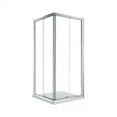 Geberit Geo Душова кабіна 90х90, срібний профіль (560.122.00.2)
